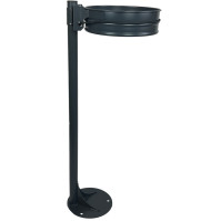 grey bin bag holder
