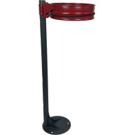 red bag support RAL 3003 for practical bin