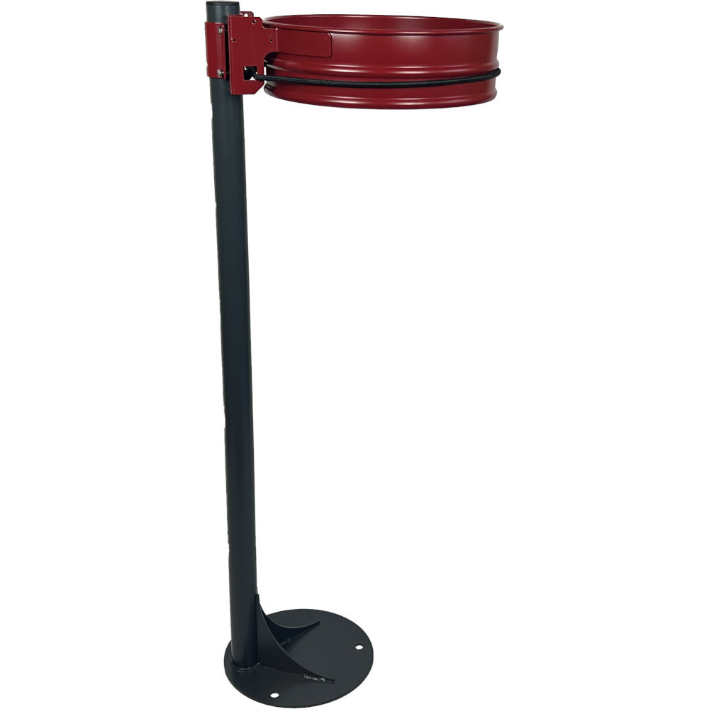 red bag support RAL 3003 for practical bin red bag support RAL 3003 for practical bin