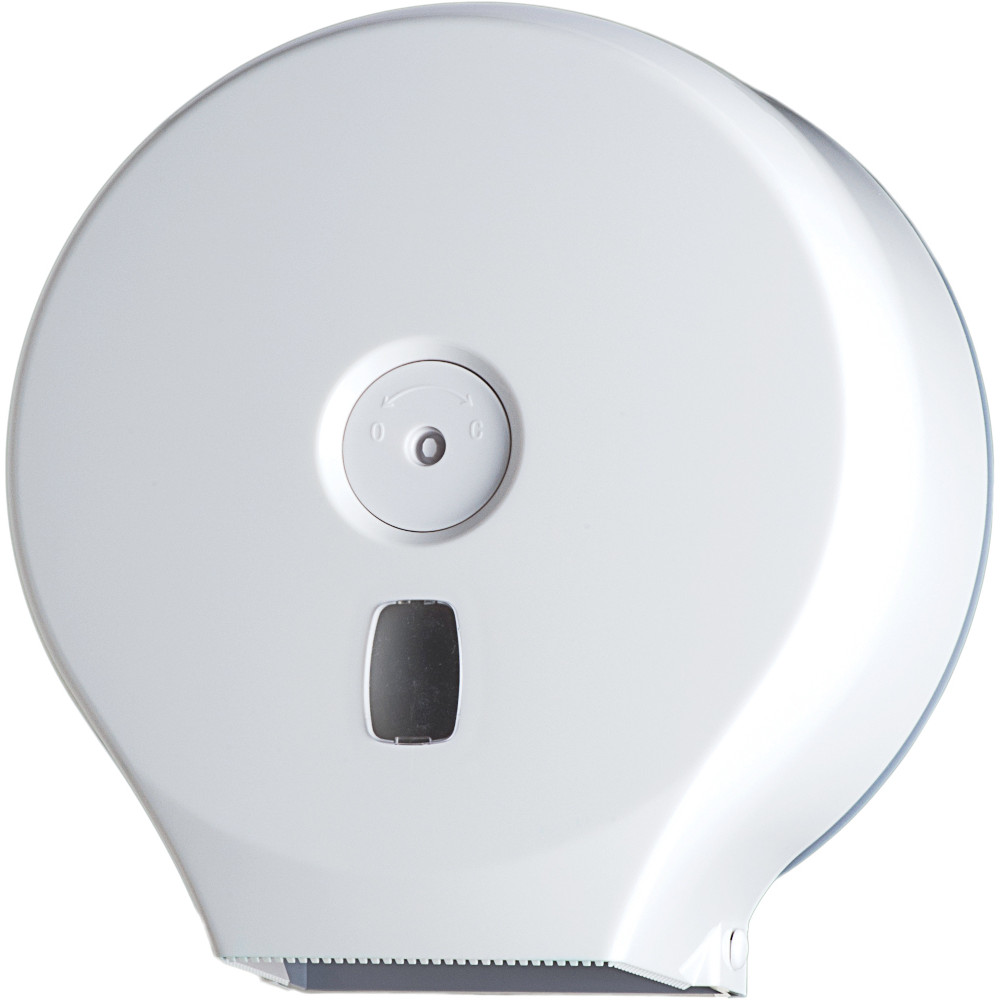 Grey and white ABS dispenser for toilet paper Grey and white ABS dispenser for toilet paper