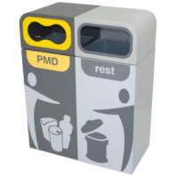 Spielerische Recyclingstation
