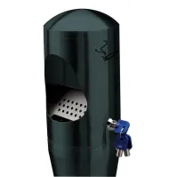 Aesthetic floor-standing column ashtray