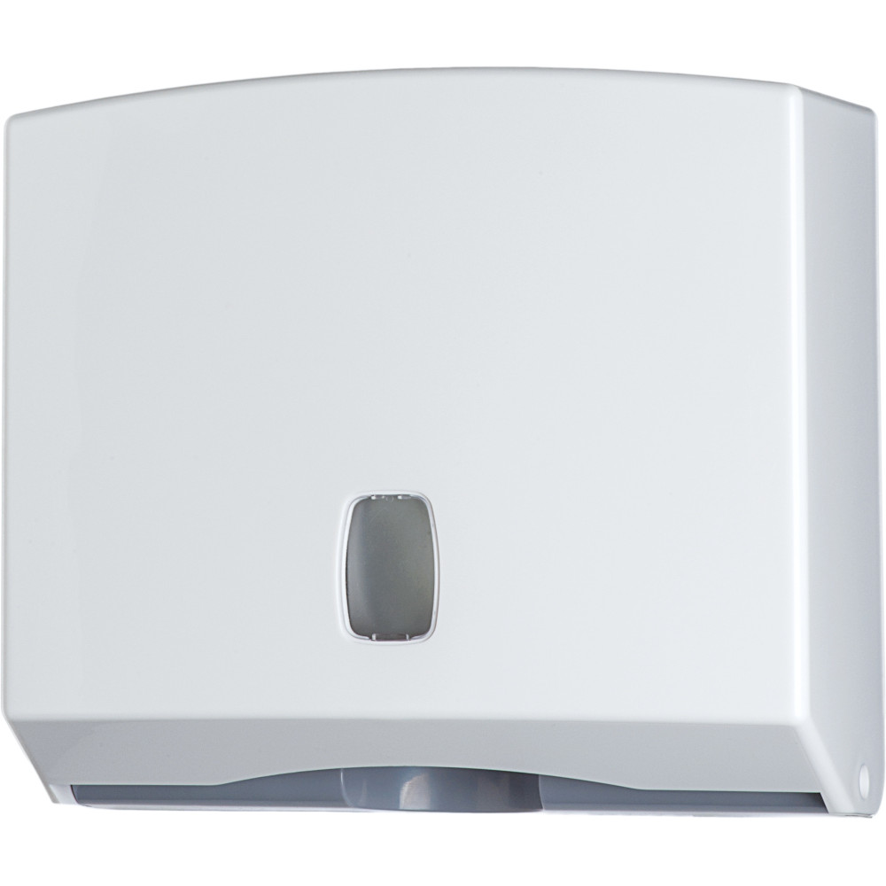 Convenient dispenser for hand towels - 200 sheets. Convenient dispenser for hand towels - 200 sheets.