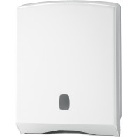 Compact hand towel dispenser