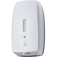 Electric dispensers for soap and hydroalcoholic gel