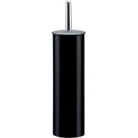 Black plastic broom holder