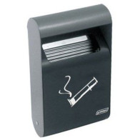 Eleganter und diskreter Wandaschenbecher für den Außenbereich.