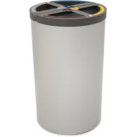 Madrid round bin 4 streams 120 litres bag holder