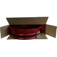 Durable and robust steel bin bag holder.