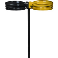 Double free-standing bin bag holder