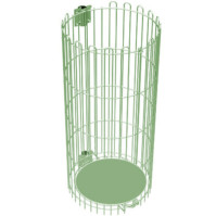Bin bag holder grid