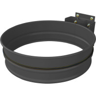 Sturdy wall mount for bin bag