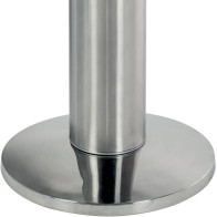 Stable and circular base Ø360mm for ashtray stand