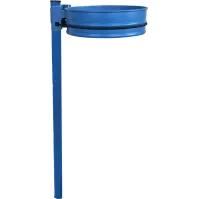 Solid support for bin bag