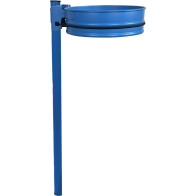 Solid support for bin bag