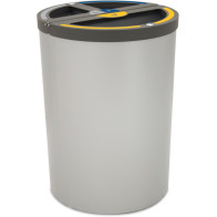 Madrid round bin 3 streams 180 litres bag holder