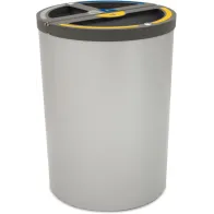 Madrid round bin 3 streams 180 litres bag holder