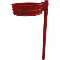 Sturdy waste bag holder