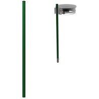 Green bin bag holder