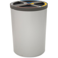 Madrid round bin 4 streams 180 litres bag holder