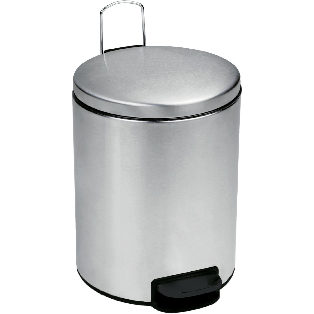 Elegant brushed stainless steel bin Elegant brushed stainless steel bin