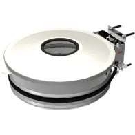 White bin bag holder with innovative lid