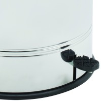 Hygienic stainless steel bin 60L with HACCP pedal