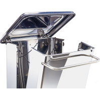 removable front bin restaurant