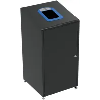Practical and eco-friendly wheeled recycling bin