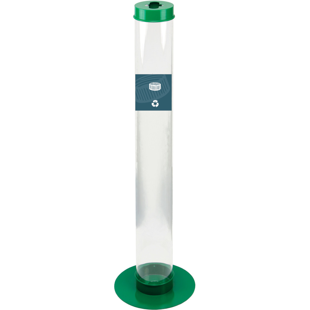 Farbiger Korkensammler für effizientes Recycling Farbiger Korkensammler für effizientes Recycling
