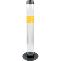 Secure and practical bulb collector.