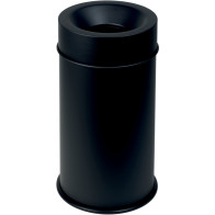 Durable black fireproof bin office eco-friendly safety