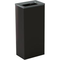 Durable grey 60L modular functional recycling bin