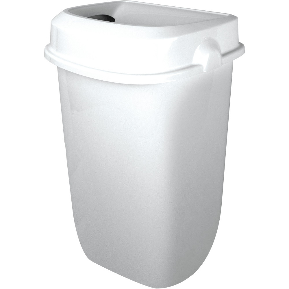White Wall-Mounted Bin 32L Hygiene Discretion