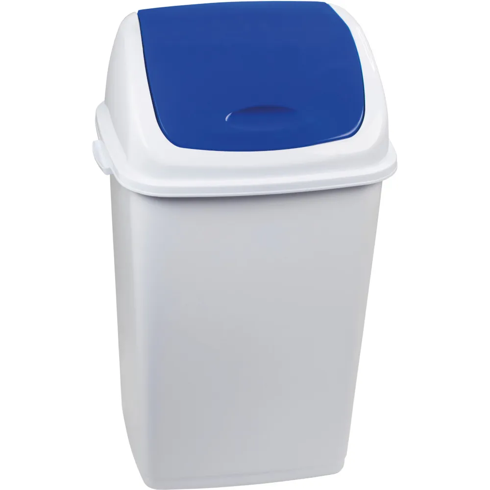 Blue bin 50 litres with swing lid Blue bin 50 litres with swing lid