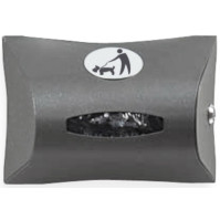 Adaptable urban hygienic flexible dog bag dispenser