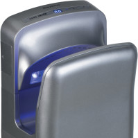 Intelligenter Händetrockner optimale Hygiene metallic grau