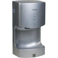 Smart efficient grey air-blade hand dryer