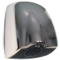 Automatic hand dryer shiny heating efficient hygienic modern