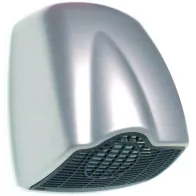 Automatic heated hand dryer with elegant brushed design