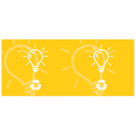 Energy-saving light bulb sticker