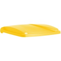 30L yellow pedal bin for professional use
