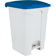 Blue selective sorting pedal bins 45 liters lot 3