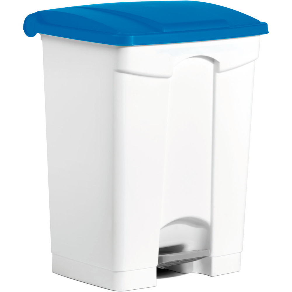 Blaue Treteimer aus Kunststoff, 70 l, 3er-Set Blaue Treteimer aus Kunststoff, 70 l, 3er-Set