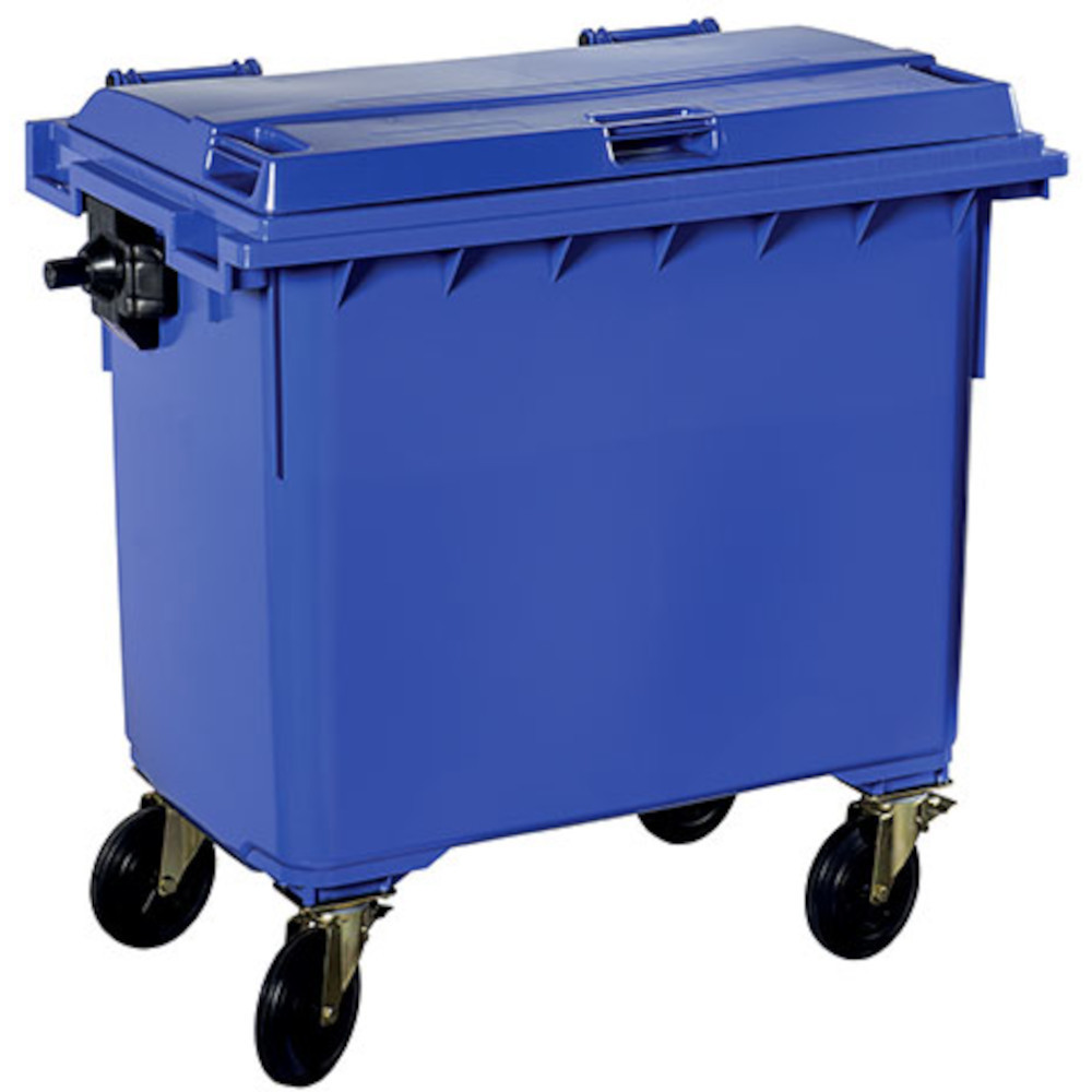 Grüner Outdoor-Container 770 Liter mobil Grüner Outdoor-Container 770 Liter mobil