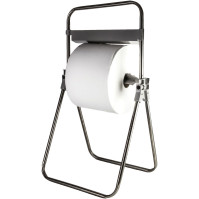 Robust practical compact industrial roll holder for professional use