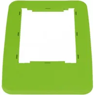 Lime green lid frame for 60L and 80L bin