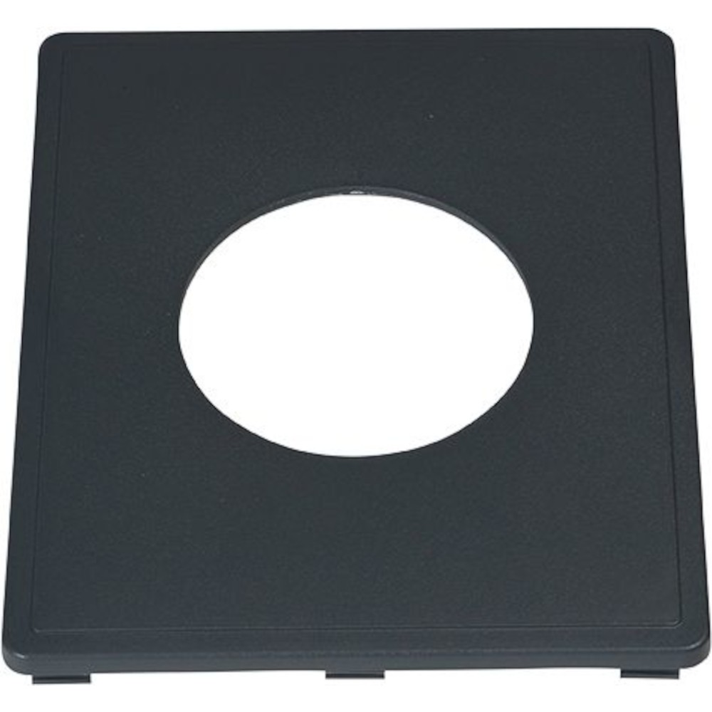 Round opening compatible with 60L and 80L bins Round opening compatible with 60L and 80L bins