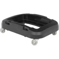 Plastic trolley to easily transport 60L and 80L bins