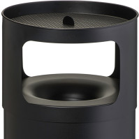 Aschenbecher Korb Dämpfer 50 Liter